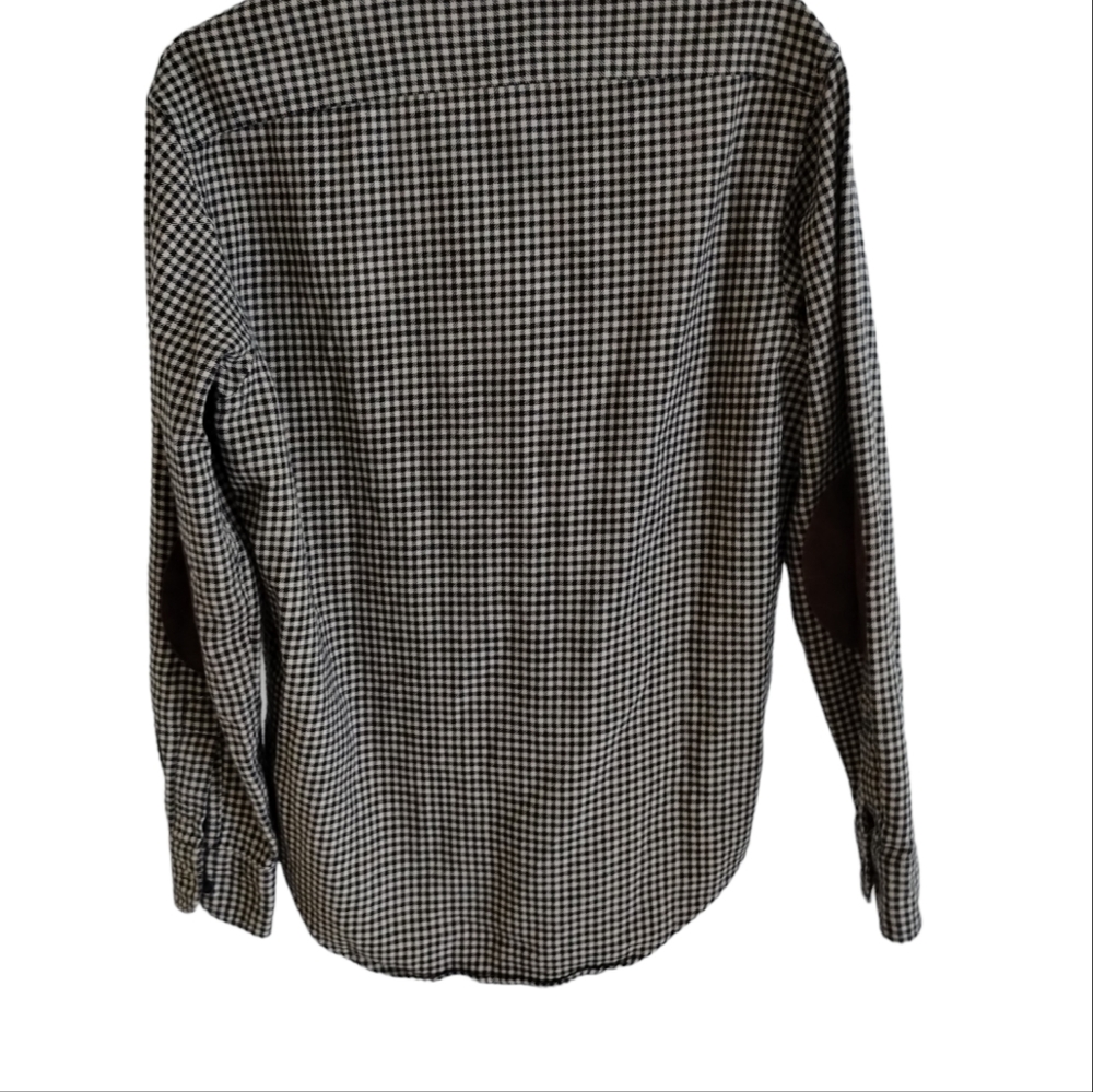 Polo Ralph Lauren Plaid Flannel Shirt Elbow Patch Med… Gem